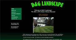 Desktop Screenshot of dnglandscaping.com